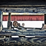 Arty through the barn type of shot!